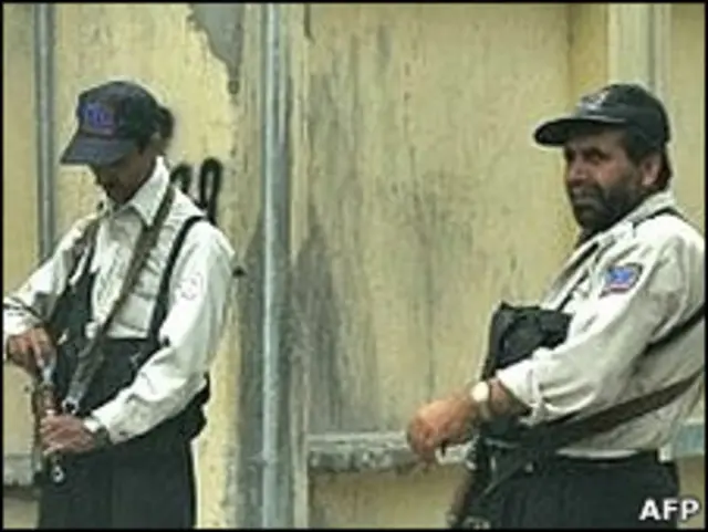 Petugas keamanan swasta di Afghanistan