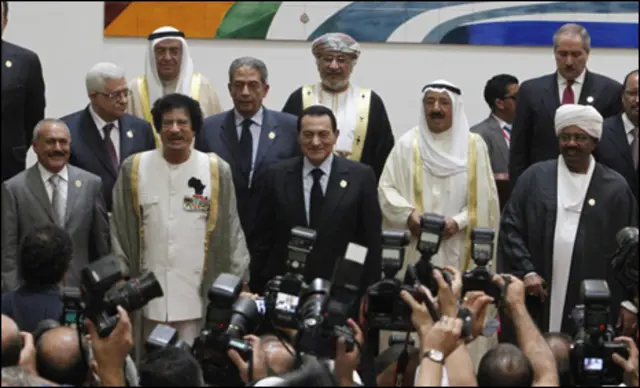 قادة عرب في ليبيا