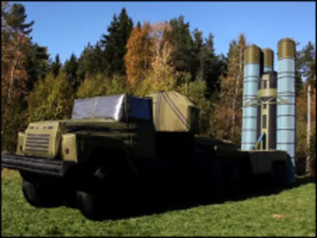 Надувной зенитно-ракетный комплекс С-300