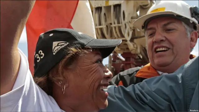 penyelamatan petambang cile