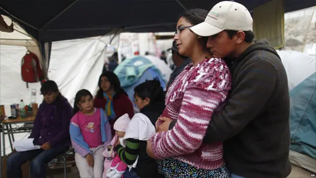 Familiares de Florencio Ávalos