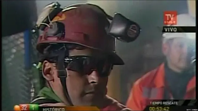 Llegada de Ávalos a la superficie