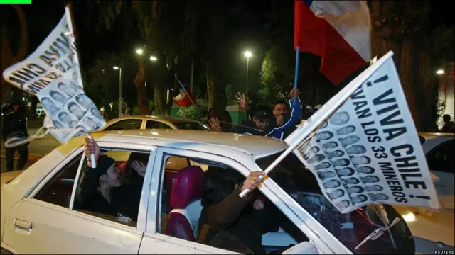 Celebración en las calles de Copiapó