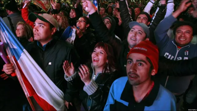 Спасение горняков в Чили