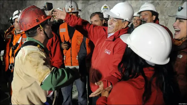 Спасение горняков в Чили