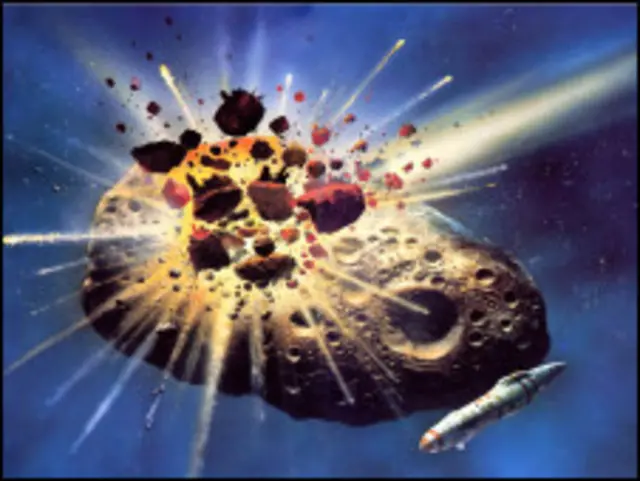 Столкновение астероидов