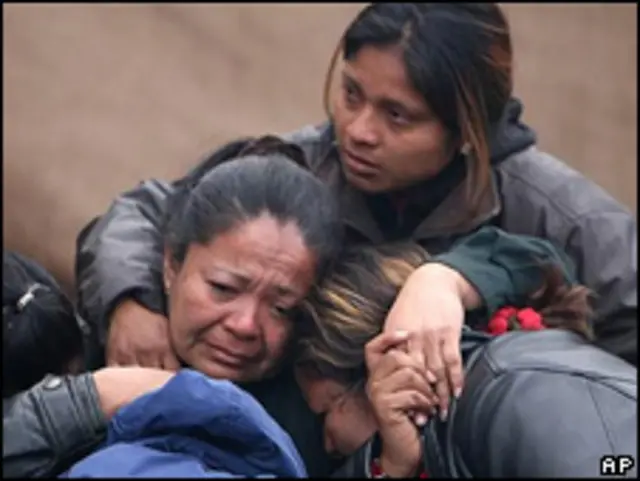 Familiares de minero de Pasta de Conchos