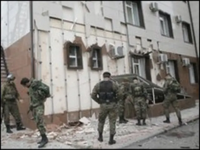 Pasukan Chechya dikerahkan mengatasi kawanan bersenjata