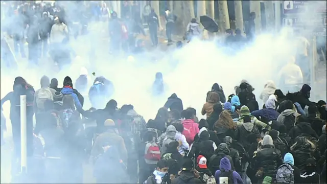 مصادمات في نانتير قرب باريس