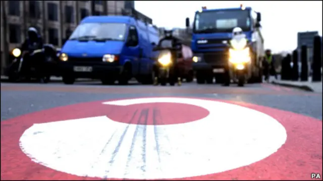 лондонский транспортный поток