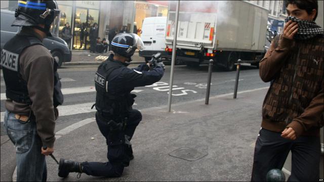 Забастовки во Франции