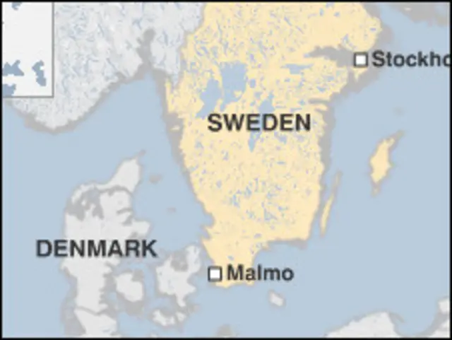 Peta Swedia