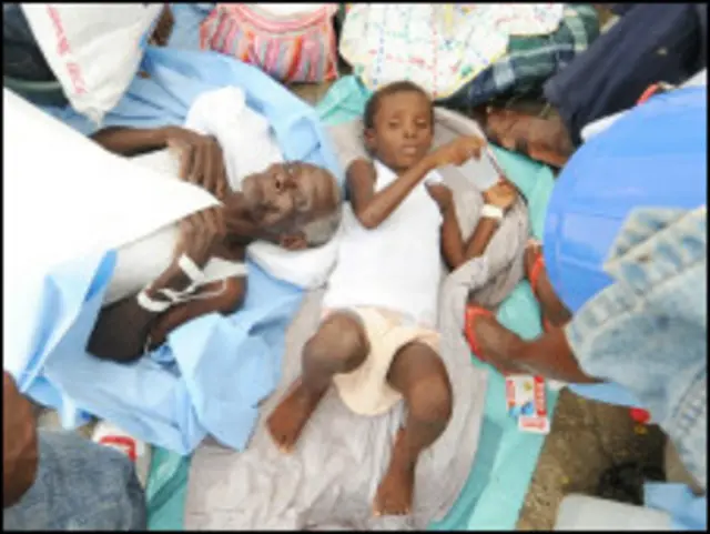 Wabah kolera di Haiti