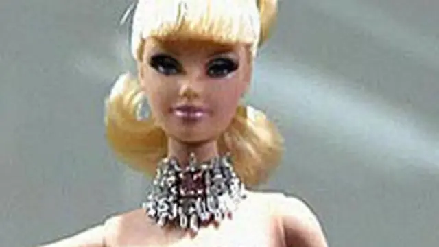 Diamond choker barbie sales
