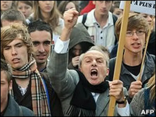 اعتراضات در فرانسه