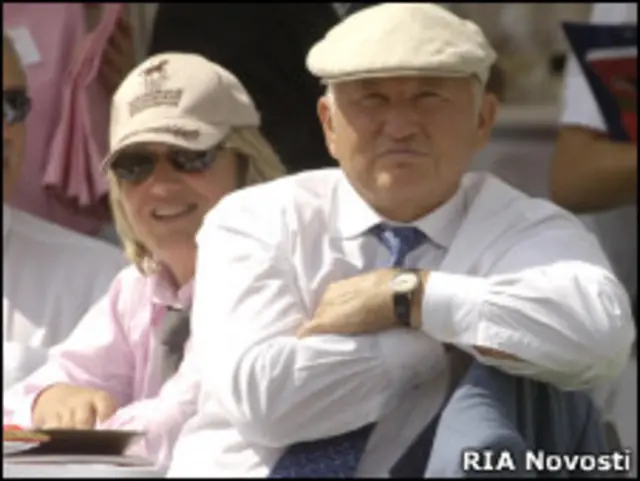 Юрий Лужков и Елена Батурина