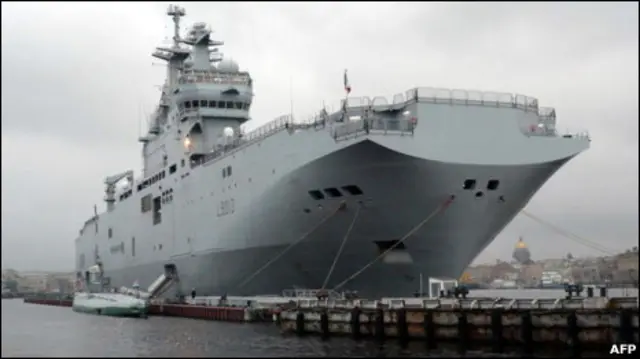 Вертолетоносец "Мистраль"