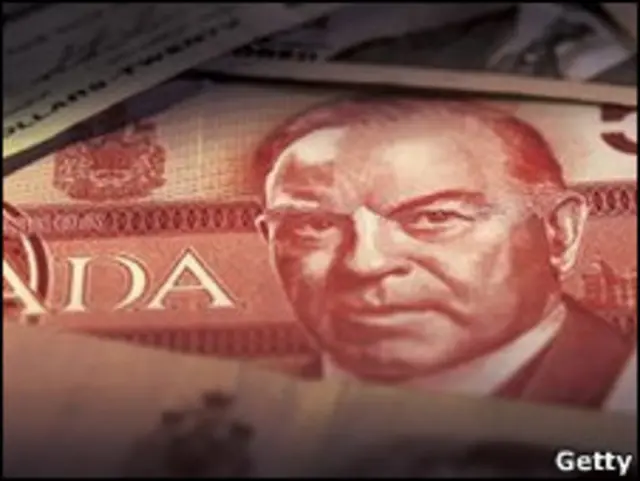 Канадские доллары