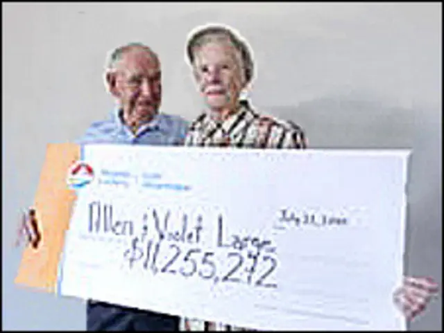 Allen e Violet (Foto: Atlantic Lottery Corportation)