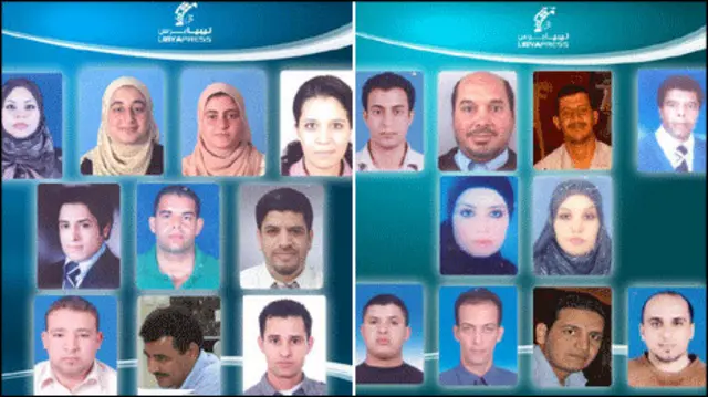 Wartawan Libia yang ditahan