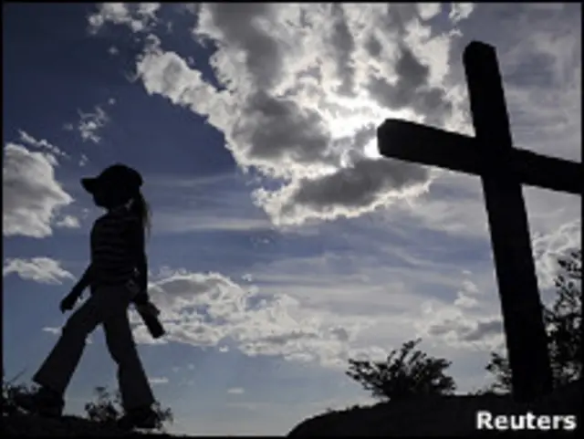 Cruz en Ciudad Juárez