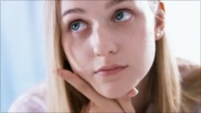 Hayal kuran bir kadın