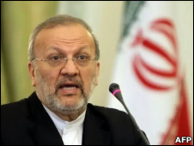 Menlu Iran Manouchehr Mottaki