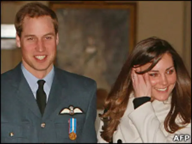 پرنس ویلیام و کیت میدلتون