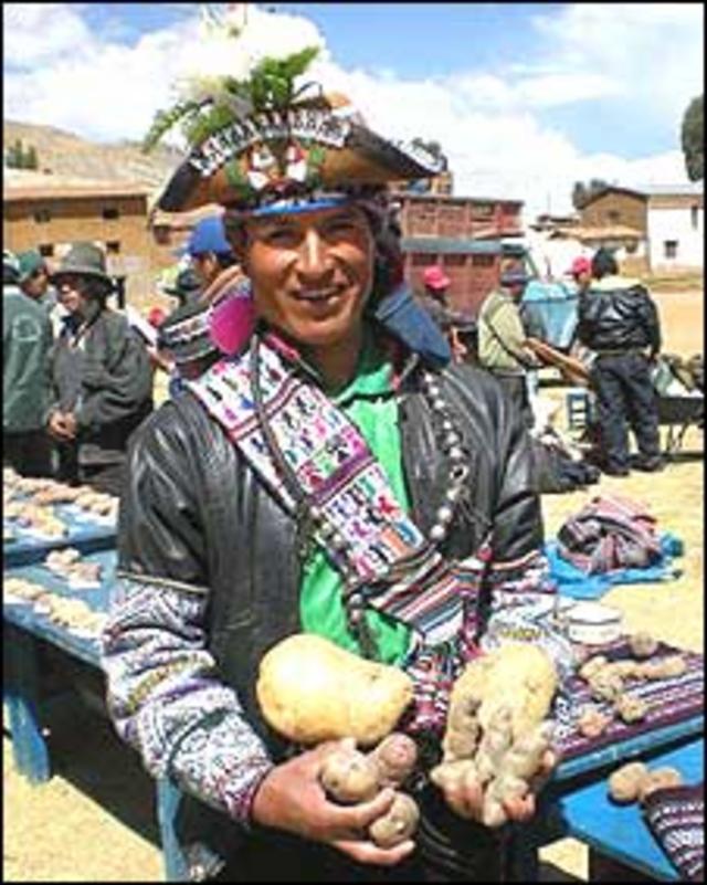 Participantes del concurso de recetas con cultivos tradicionales andinos Foto: cortesía FAO