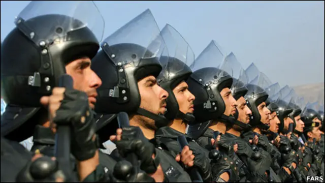 مانورامنیت و آرامش در تهران