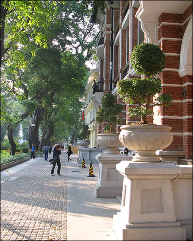 廣州沙面島沙面大街（19/11/2010）