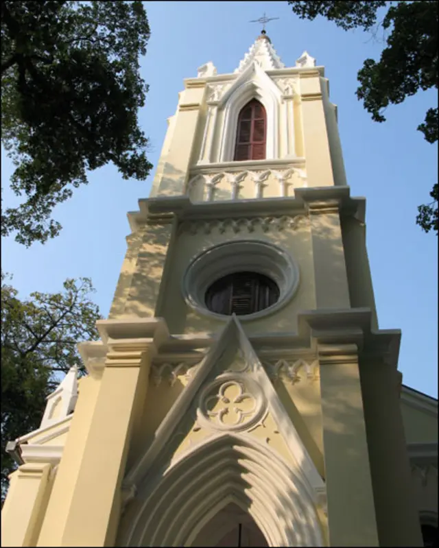 廣州沙面島上的羅馬天主教露德聖母堂（19/11/2010）