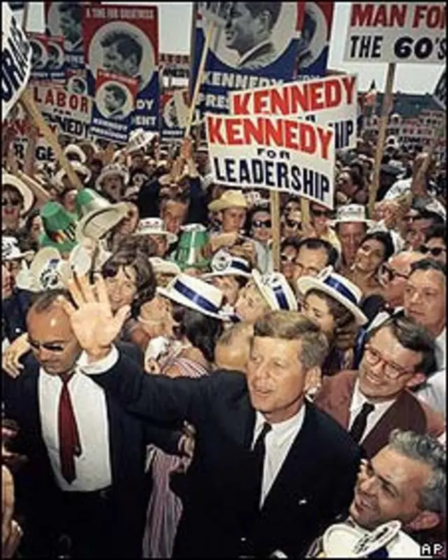 John F. Kennedy, campaña electoral 