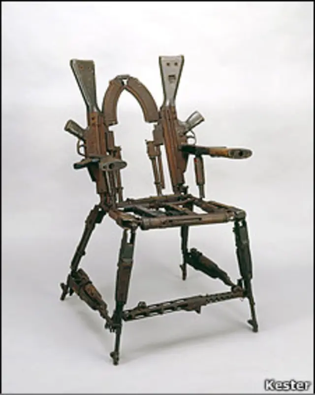 Трон из Калашниковых