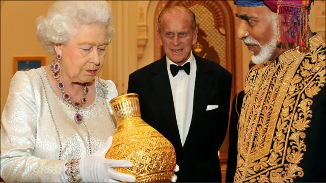 هدية من السلطان قابوس