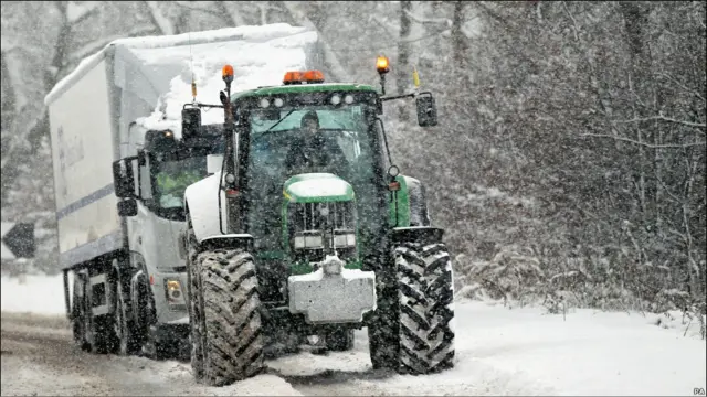 Зима в Британии