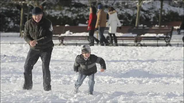 Зима в Британии