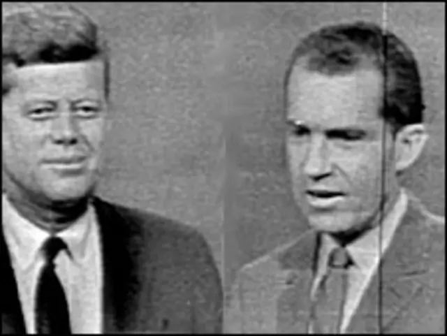 John F. Kennedy y Richard Nixon