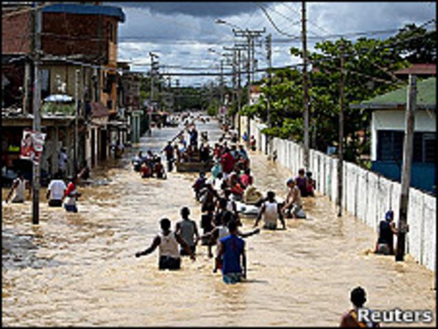 Inundaciones en Venezuela
