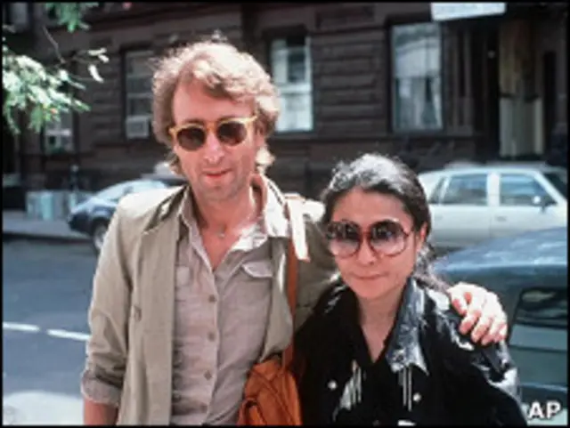 John Lennon y Yoko Ono