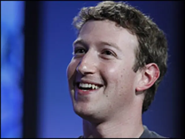 Mark Zuckerberg, một trong hai nhà sáng lập mạng xã hội Facebook 