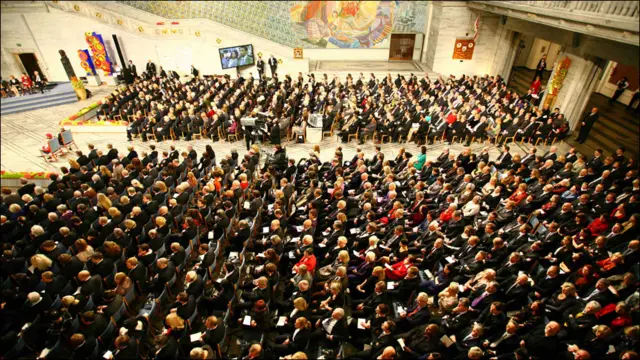 2010年諾貝爾和平獎頒獎禮