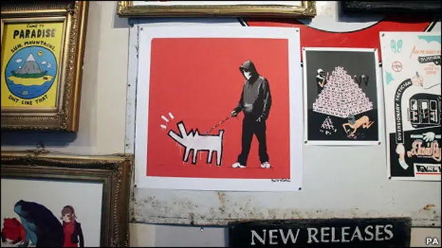 Работы Бэнкси