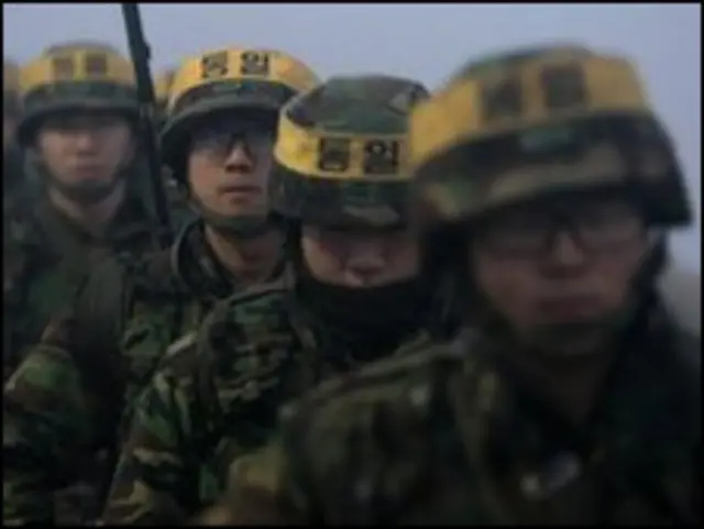 latihan perang korsel