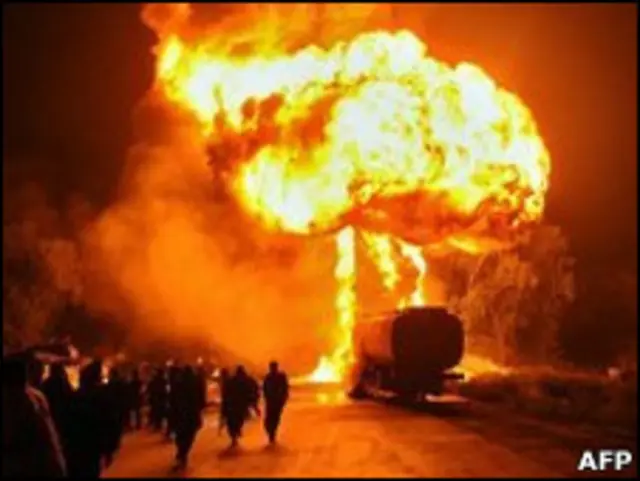 Konvoi Nato diserang di Pakistan Oktober