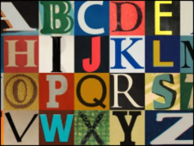 Английский алфавит