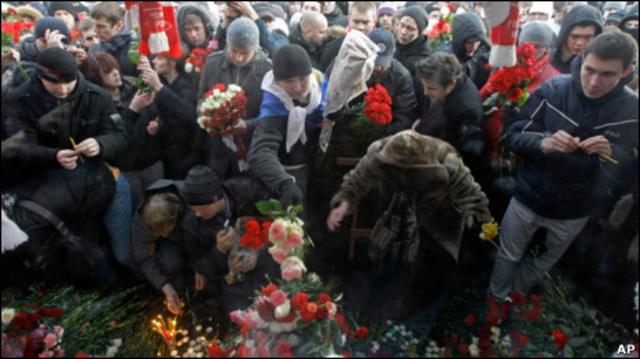 Массовая акция на Манежной площади в Москве 11 декабря 2010 г.