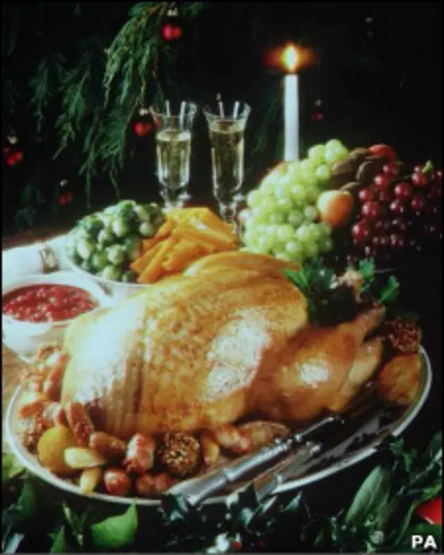 圣诞火鸡大餐