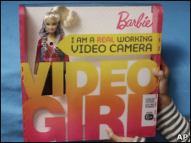 Barbie con camara discount integrada