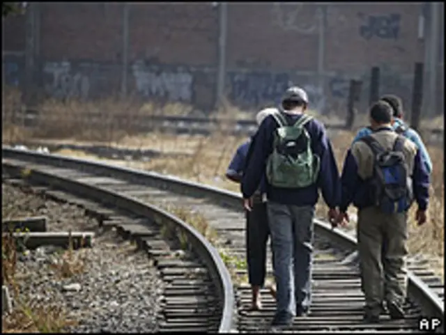 Migrantes centroamericanos